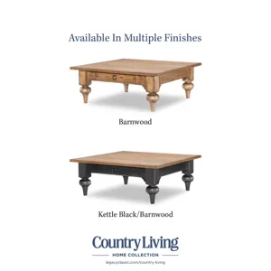 Vintage Market Square Cocktail Table