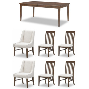 Langley 7 PC Dining Set