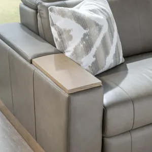 Luna Verona Fossil LAF P2 Swivel Tray Arm, Wood Base, Storage Arm, Power Grommet, And One 20\" Pillo