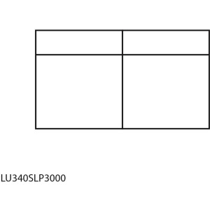 Luna Verona Fossil Loveseat With Pop Up Sleeper Not Shown