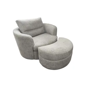 Recliners And Accents Crescent Storage Ottoman