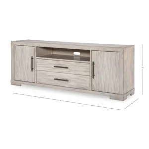 Westwood Light Entertainment Console Light Oak Finish