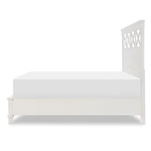 XXX\'s and OOO\'s Complete Panel Bed W Storage Footboard, Ca - King/California King