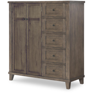 XXX's and OOO's Door Drawer Chest