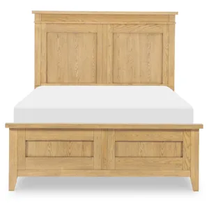 Today\'s Traditions Complete Panel Bed Natural Hickory - Full