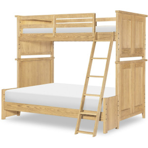 Today's Traditions Complete Over Bunk Bed Natural Hickory - Twin/Full