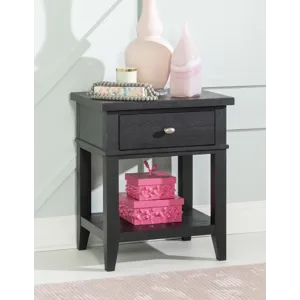 Today's Traditions Open Nightstand 1 Drawer Blacksmith