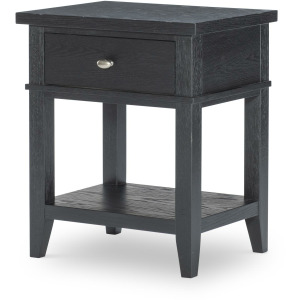 Today's Traditions Open Nightstand 1 Drawer Blacksmith