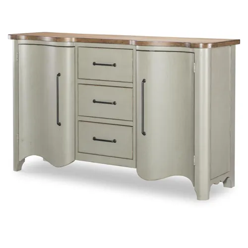 Vintage Market Door Chest 3 Drw