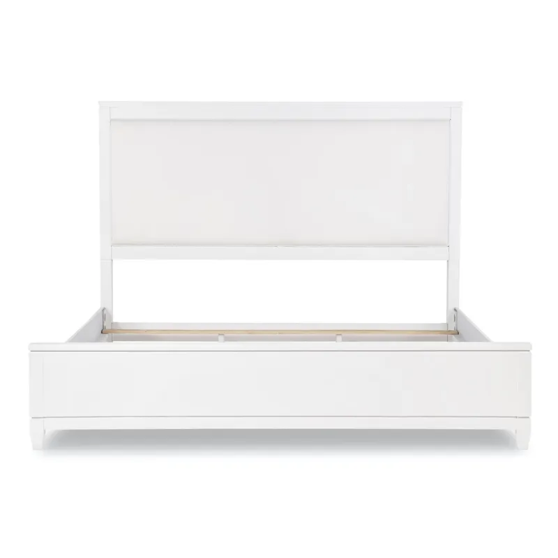 Summerland Upholstered Headboard Ca White Finish - King/California King