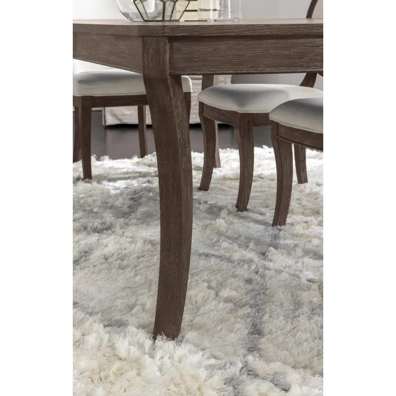 Leg Table Dark Finish