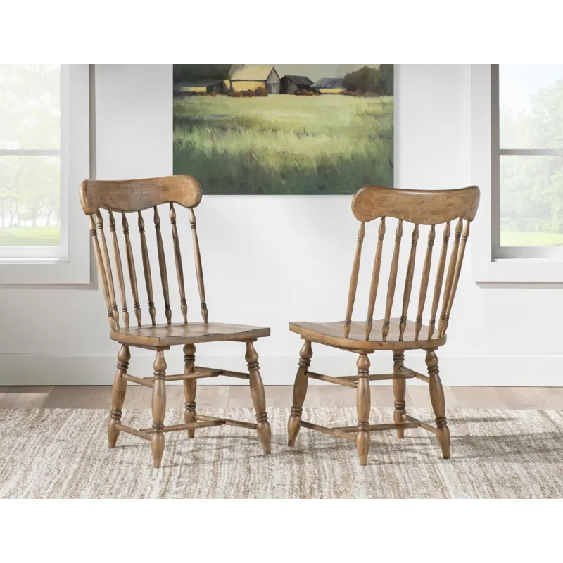 Vintage Market Turned Spindle Side Chair