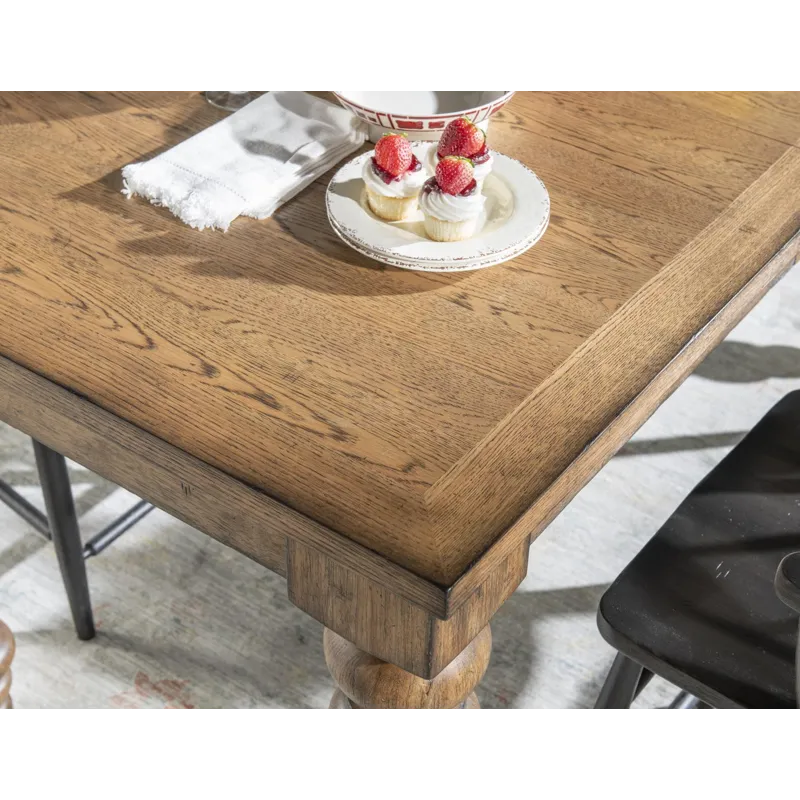 Vintage Market Chimney Leg Counter Height Table