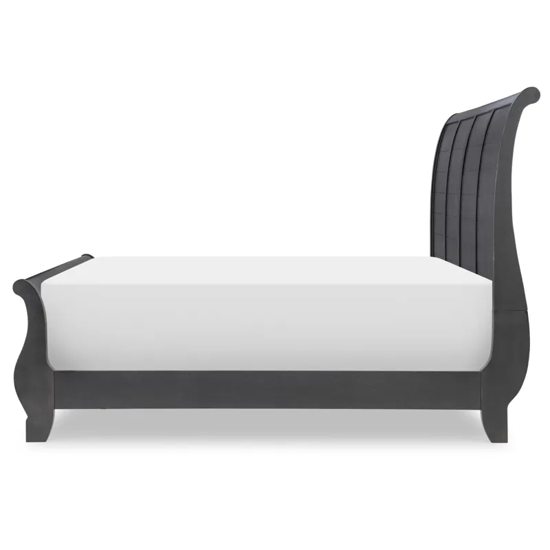 Vintage Market Complete Sleigh Bed - Queen