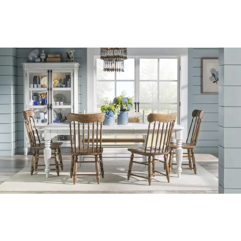 Vintage Market Turned Spindle Side Chair