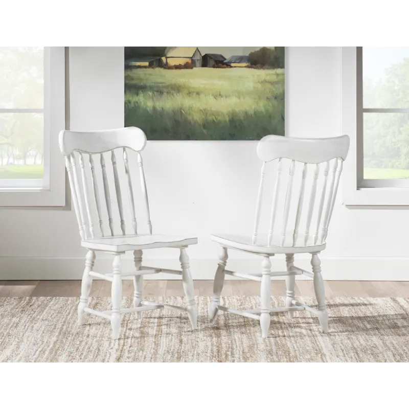 Vintage Market Turned Spindle Side Chair