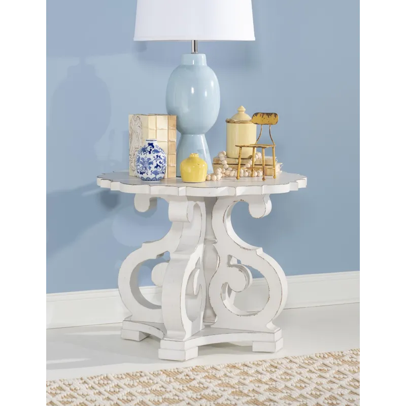 Vintage Market Corbel Base End Table