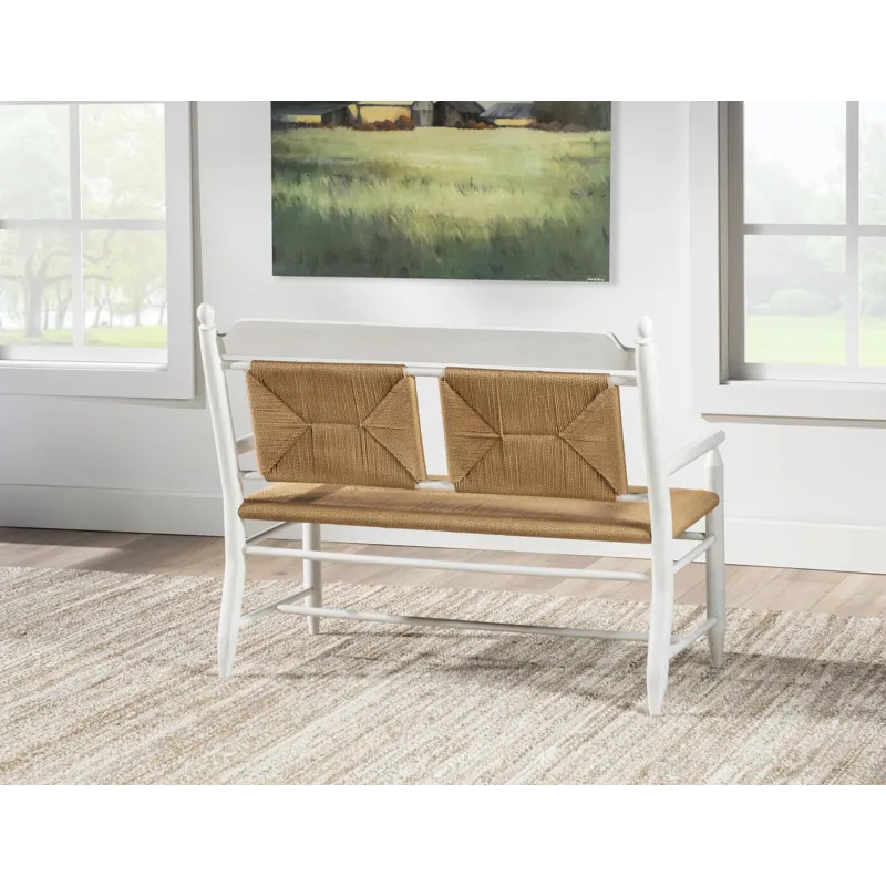 Vintage Market Rush Seat Bench