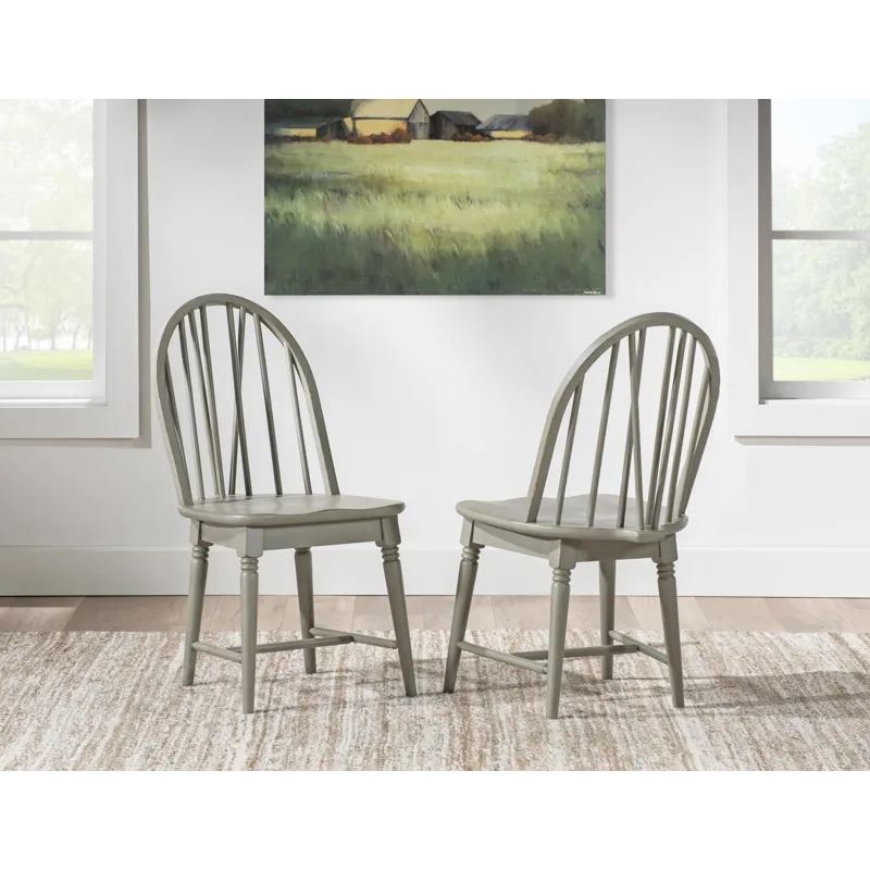 Vintage Market Windsor Side Chair V Shape