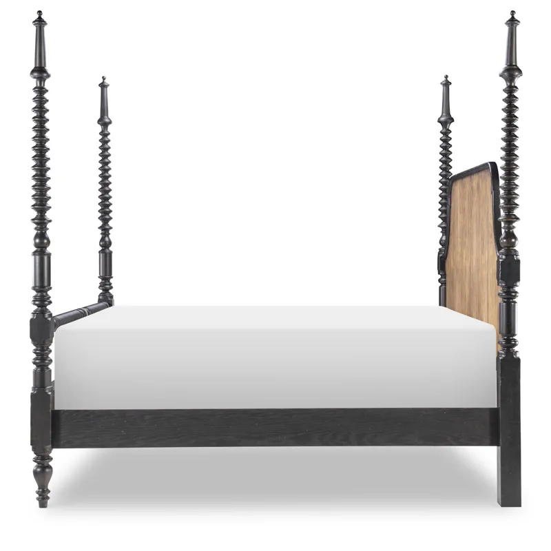 Vintage Market Complete Bobbin Post Bed - Queen