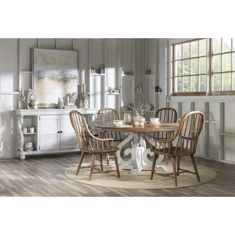 Vintage Market Round Dining Table