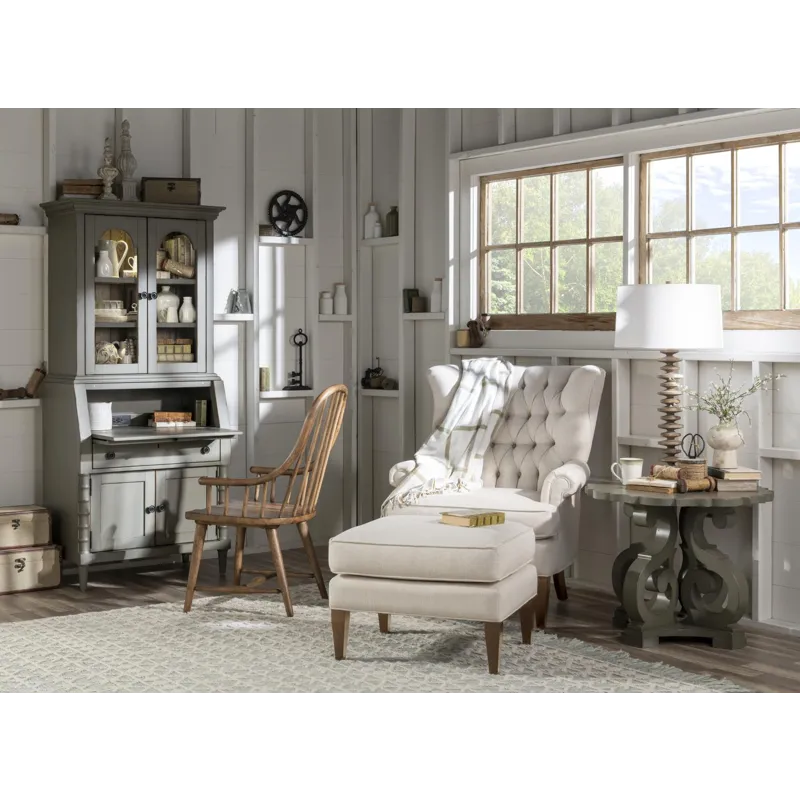 Vintage Market Secretary Cabinet Complete