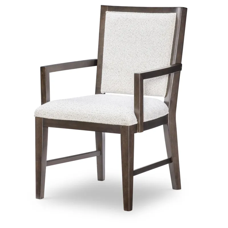 Architect Upholstered Ladderback Arm Chair