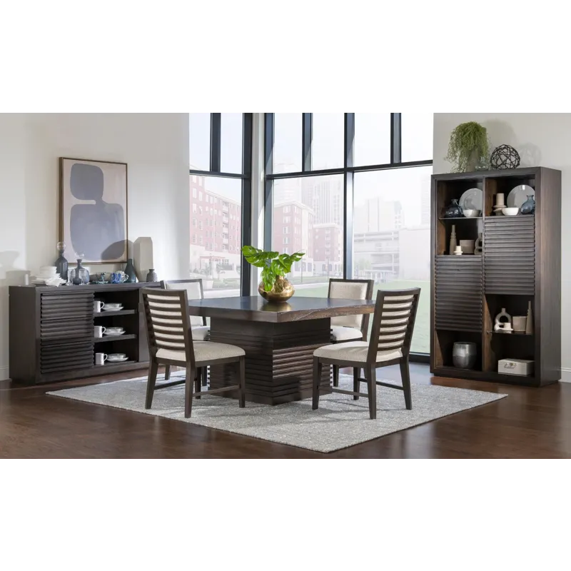 Architect Upholstered Ladderback Side Chair