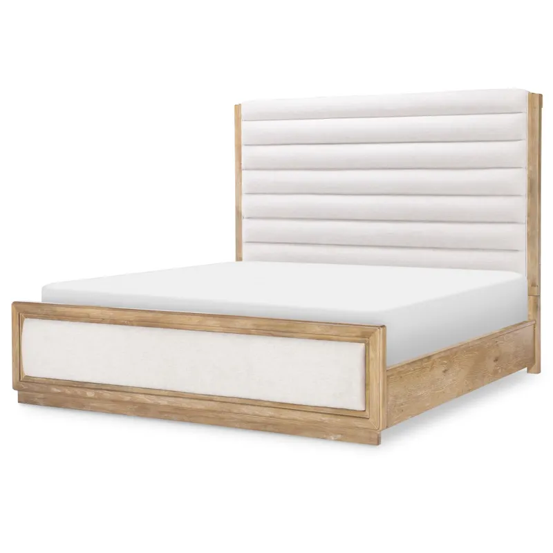 Torrance Complete Channeled Uphostered Panel Bed - King
