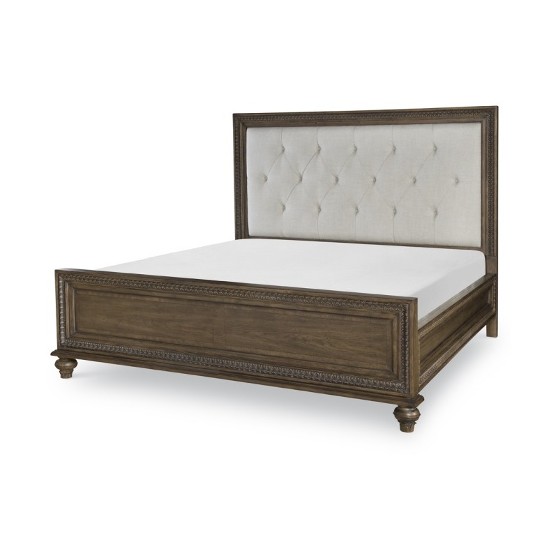Upholstered Panel Bed Queen Queen