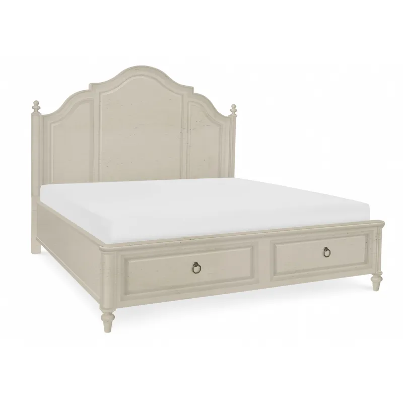 Brookhaven Panel Bed W Stg Fb K (6/6)