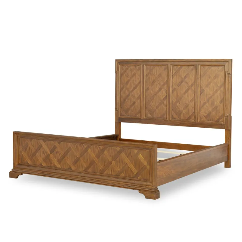 Echelon Complete Parquet Panel Bed - King