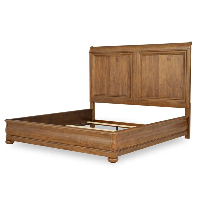 Echelon Complete Upholstered Sleigh Bed - King