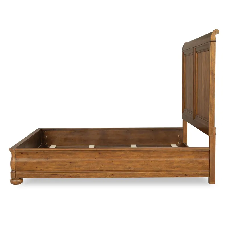 Echelon Complete Upholstered Sleigh Bed - King