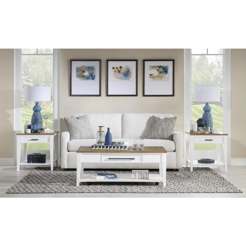 Jasper Cocktail Table W/Casters