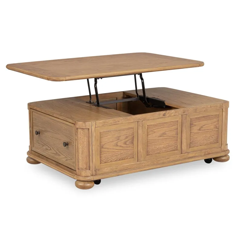 Nolan Lift Top Cocktail Table W/Casters