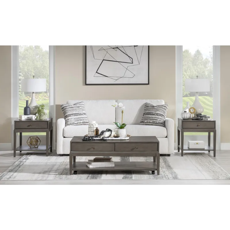 Emery Cocktail Table W/Casters