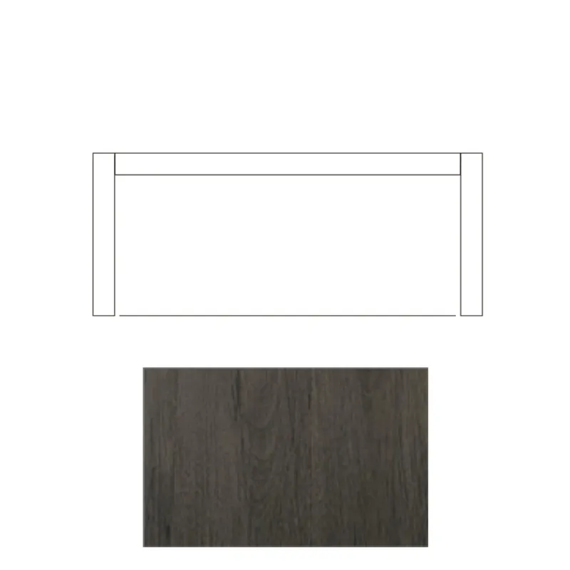 Lake House Rectangular Leg Table