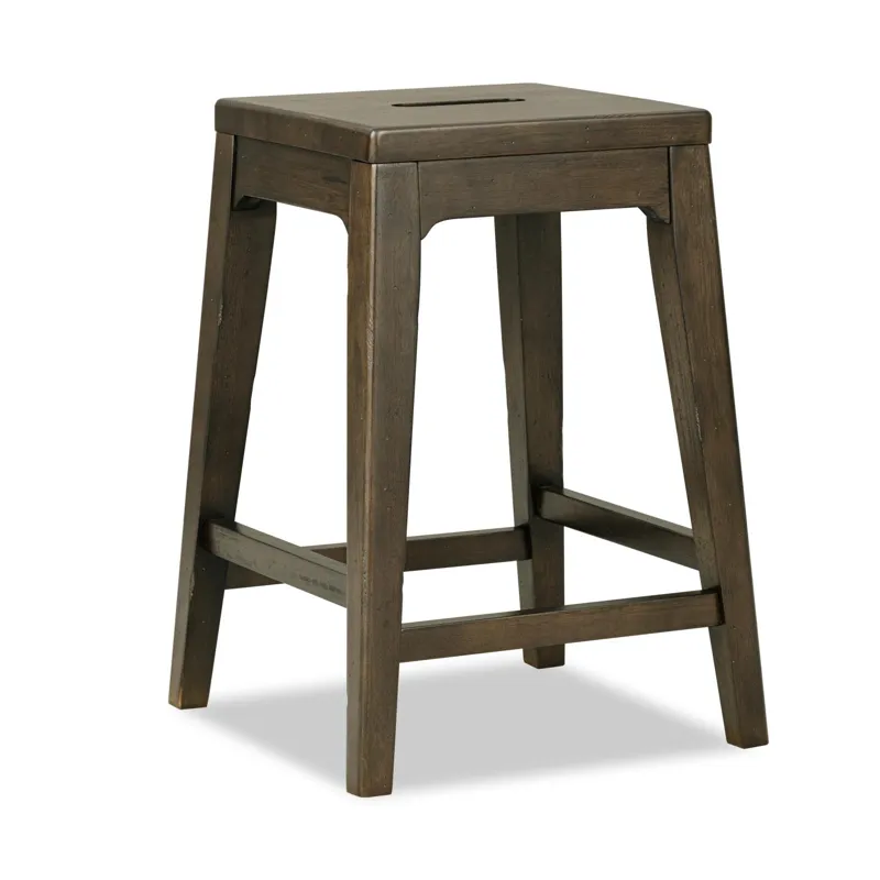 Lake House Counter Height Backless Stool