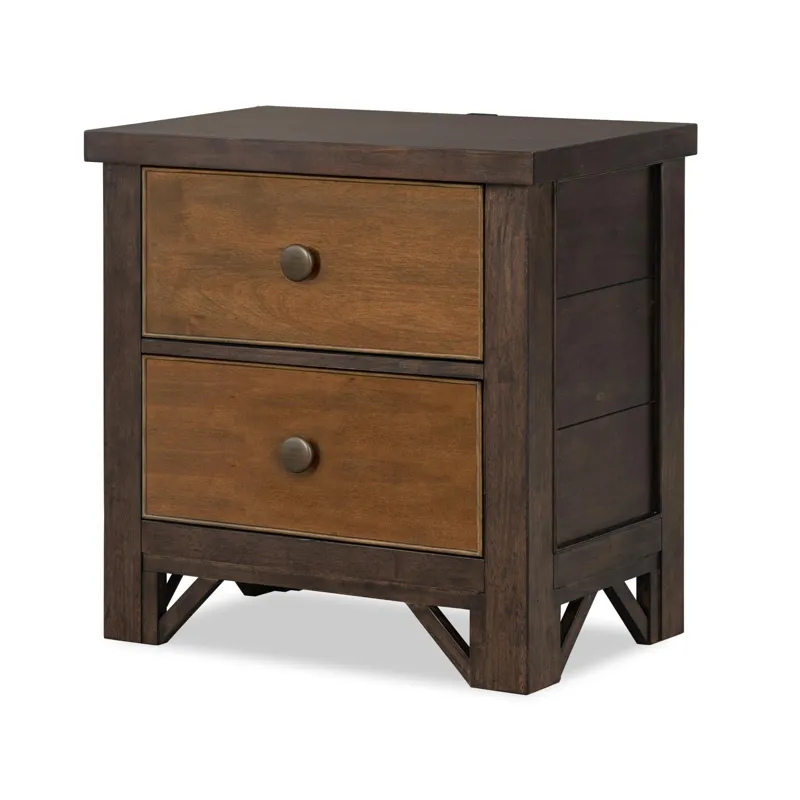 Lake House Two Tone Drawer Nightstand