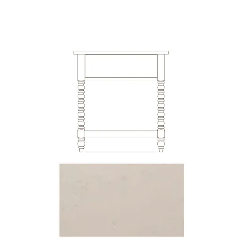 Lake House Jenny Lind Open Nightstand
