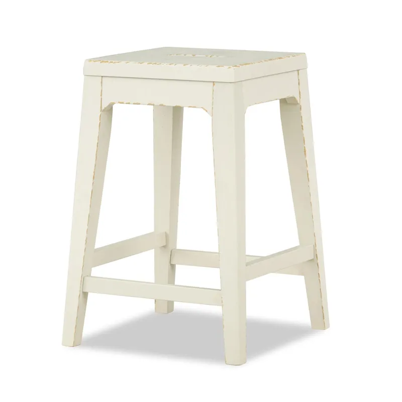 Lake House Counter Height Backless Stool