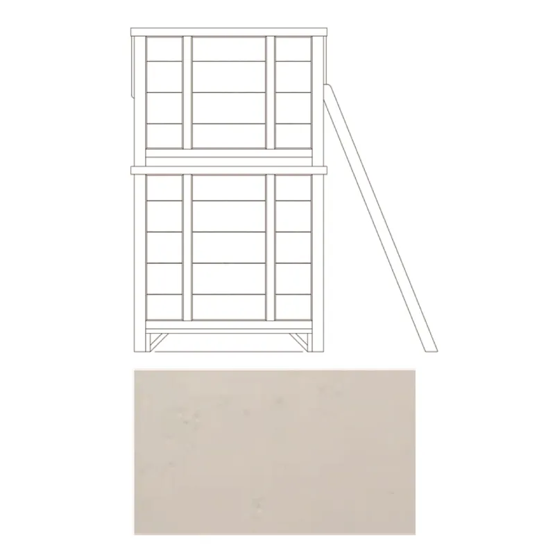 Lake House Full Size 4/6 Bottom Bunk Extension