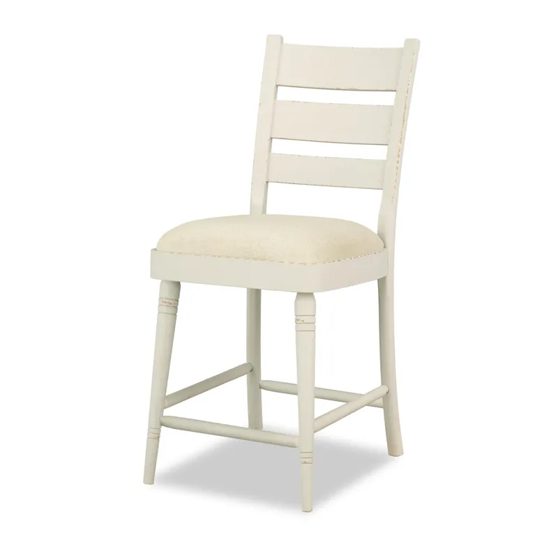 Lake House Ladder Back Counter Height Stool