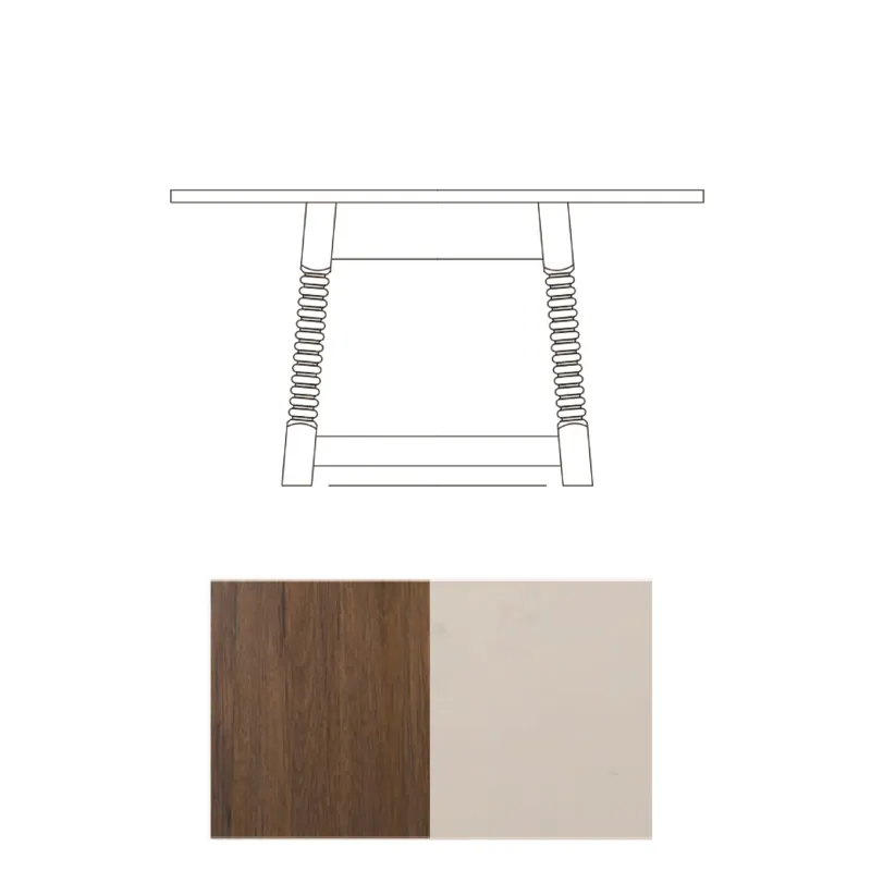 Lake House Round Pedestal Table