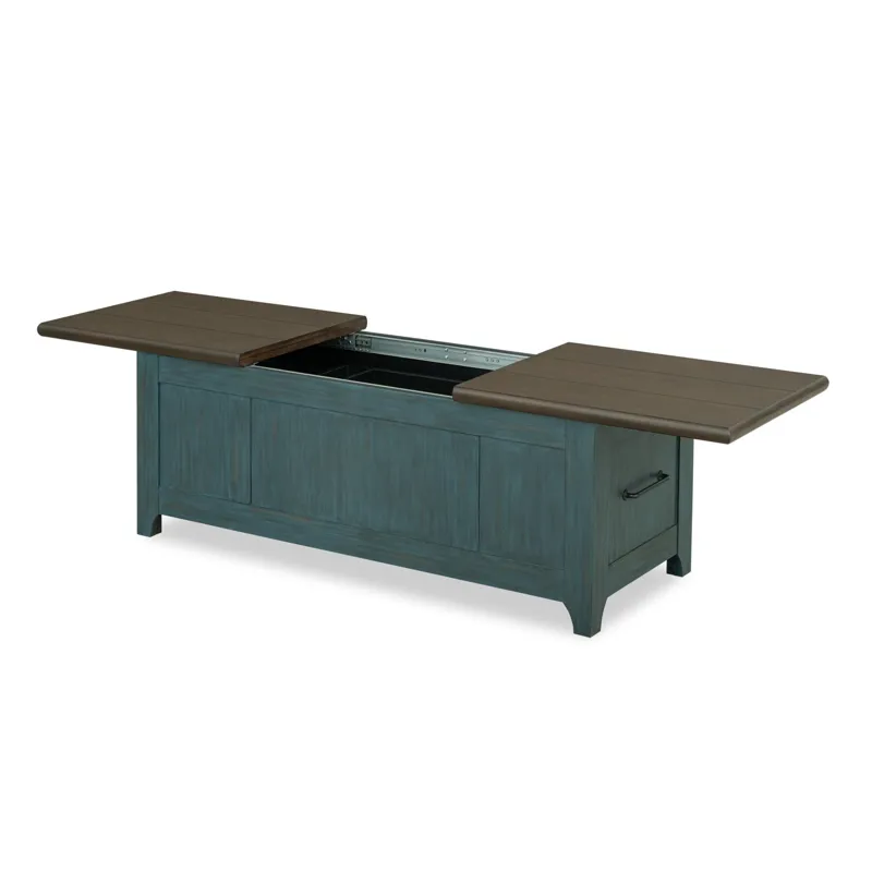 Lake House Sliding Top Cocktail Table