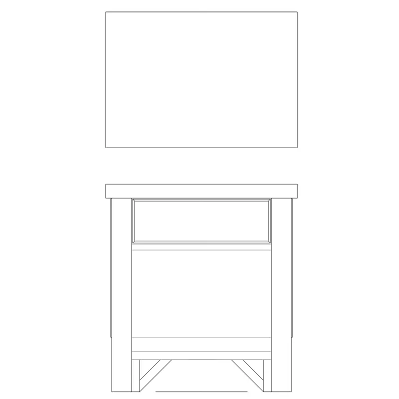 Lake House Youth Open Nightstand