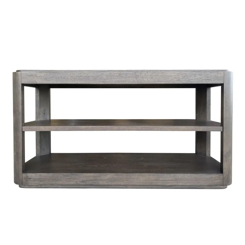 Lancia Sofa Table With Wood Top