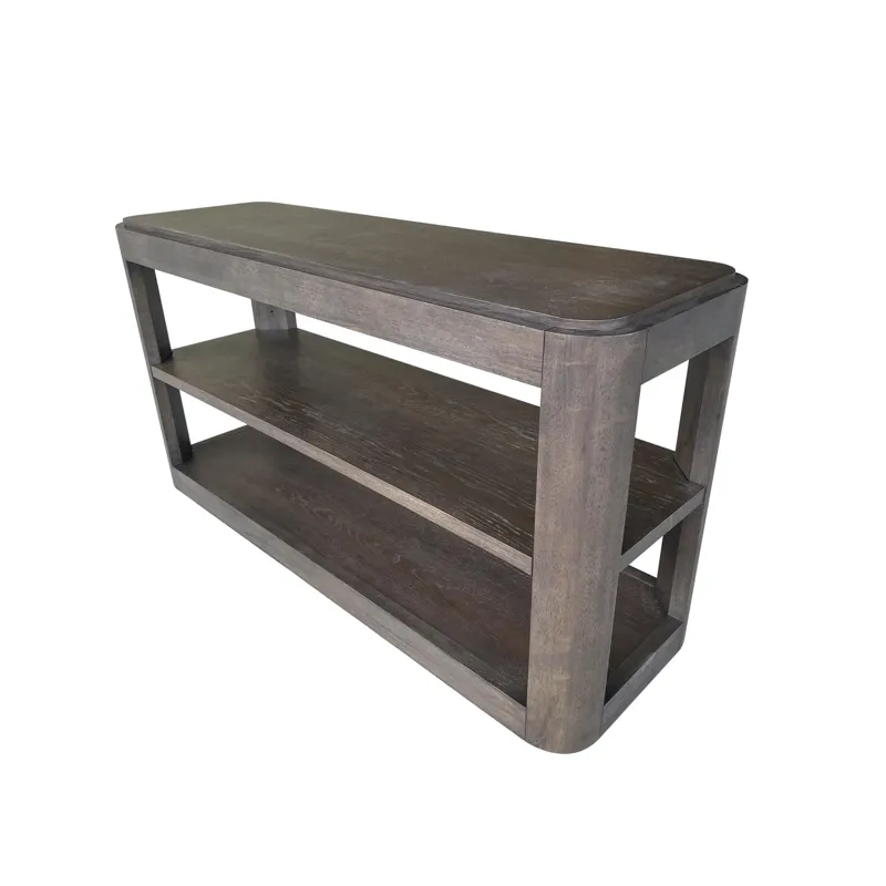 Lancia Sofa Table With Wood Top