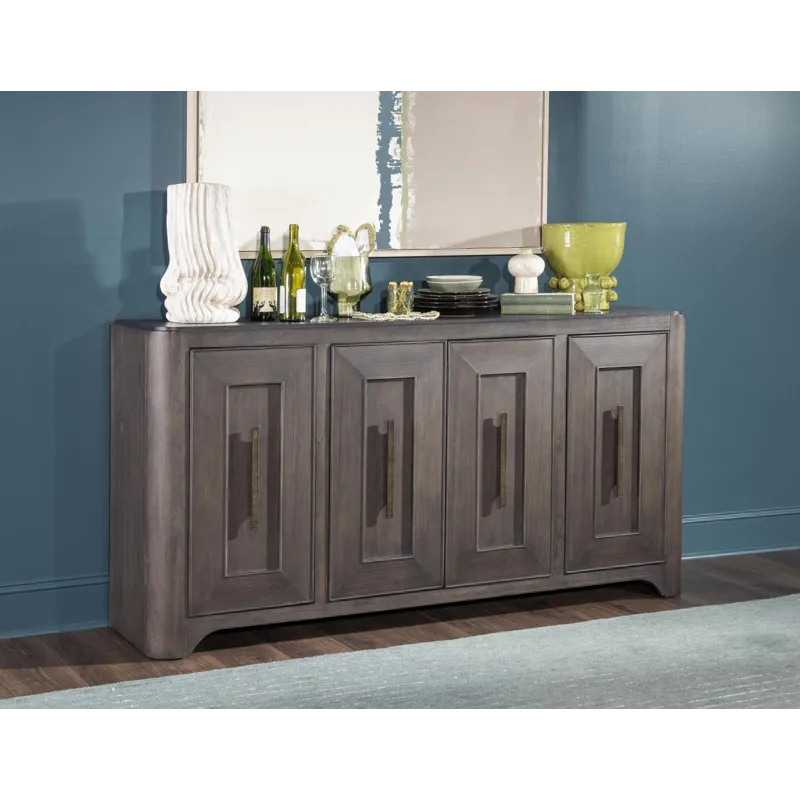 Lancia Credenza With Wood Top